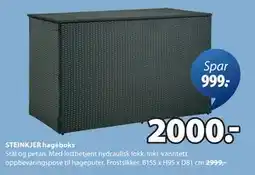JYSK STEINKJER hageboks tilbud