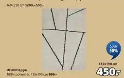 JYSK ODON teppe tilbud