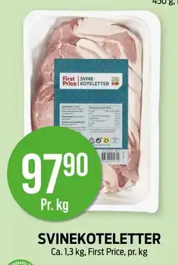 Kiwi SVINEKOTELETTER tilbud