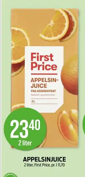 Kiwi APPELSINJUICE tilbud