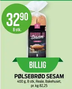 Kiwi PØLSEBRØD SESAM tilbud