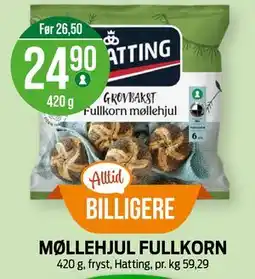 Kiwi MØLLEHJUL FULLKORN tilbud