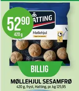 Kiwi MØLLEHJUL SESAMFRØ tilbud