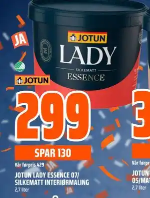 JOTUN LADY ESSENCE 07/ SILKEMATT INTERIØRMALING