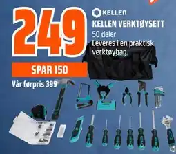 Obs Bygg KELLEN VERKTØYSETT tilbud