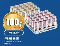 Coop Obs FARRIS BRETT tilbud