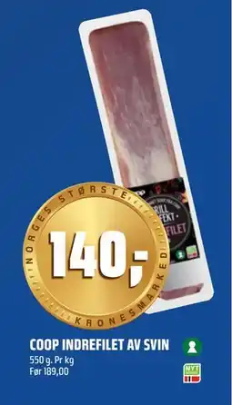 Coop Obs COOP INDREFILET AV SVIN tilbud