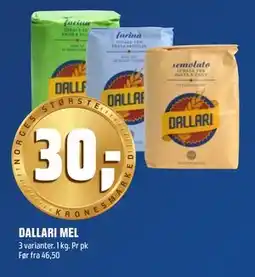Coop Obs DALLARI MEL tilbud