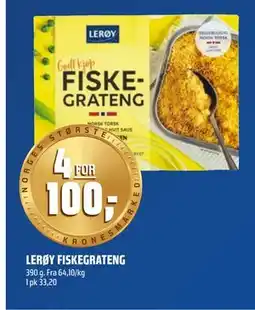 Coop Obs LERØY FISKEGRATENG tilbud