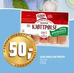 Coop Obs GILDE GROVE KJØTTPØLSER tilbud