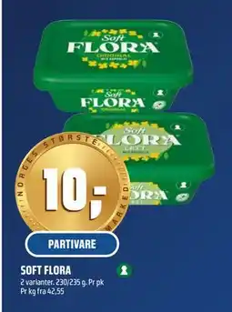 Coop Obs SOFT FLORA tilbud