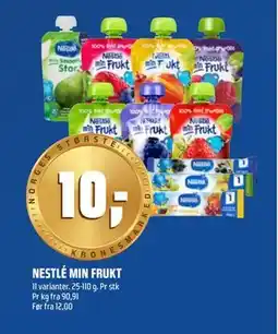 Coop Obs NESTLÉ MIN FRUKT tilbud