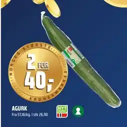Coop Obs AGURK tilbud