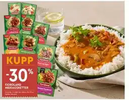 Coop Mega FJORDLAND MIDDAGSRETTER tilbud