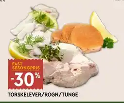 Coop Mega TORSKELEVER/ROGN/TUNGE tilbud