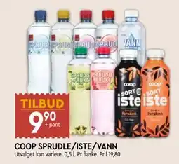 Coop Mega COOP SPRUDLE/ISTE/VANN tilbud