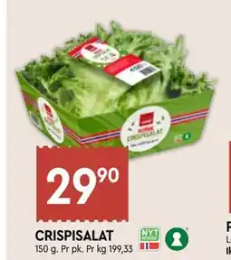 Coop Mega CRISPISALAT tilbud