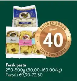 Jacobs Fersk pasta tilbud