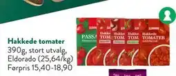 Jacobs Hakkede tomater tilbud