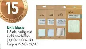Jacobs Unik kluter tilbud