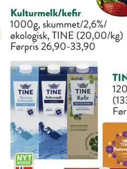 Jacobs Kulturmelk/kefir tilbud