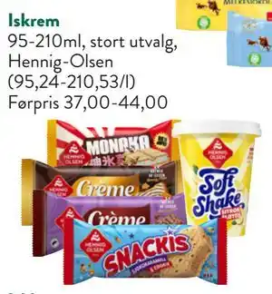 Jacobs Iskrem tilbud
