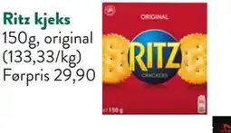 Jacobs Ritz kjeks tilbud