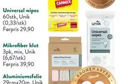 Jacobs Universal wipes tilbud