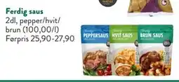 Jacobs Ferdig saus tilbud