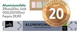 Jacobs Aluminiumsfolie tilbud