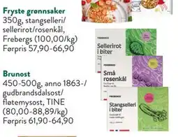 Jacobs Fryste grønnsaker tilbud