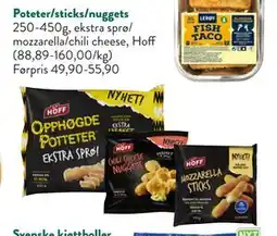 Jacobs Poteter/sticks/nuggets tilbud