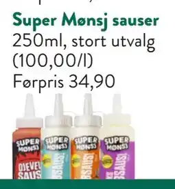 Jacobs Super Mønsj sauser tilbud