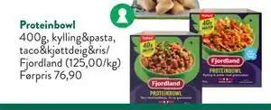 Jacobs Proteinbowl tilbud