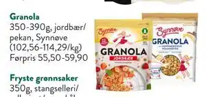 Jacobs Granola tilbud