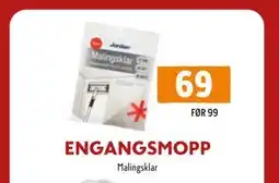 Byggmakker ENGANGSMOPP tilbud