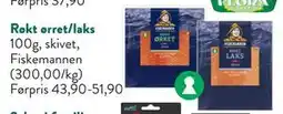 Jacobs Røkt ørret/laks tilbud