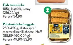 Jacobs Fish taco sticks tilbud