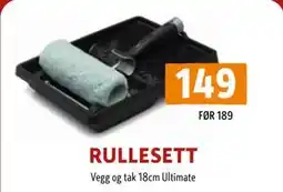 Byggmakker RULLESETT tilbud