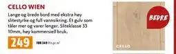 Byggmakker CELLO WIEN tilbud