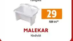 Byggmakker MALEKAR tilbud