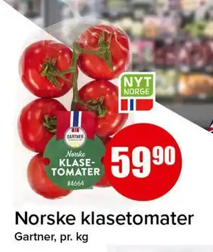Spar Norske klasetomater tilbud