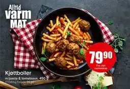 Spar Kjøttboller tilbud
