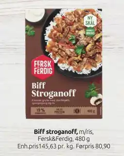 Joker Biff stroganoff tilbud