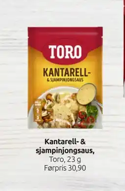 Joker Kantarell- & sjampinjongsaus tilbud