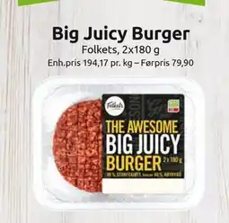 Joker Big Juicy Burger tilbud