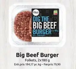Joker Big Beef Burger tilbud