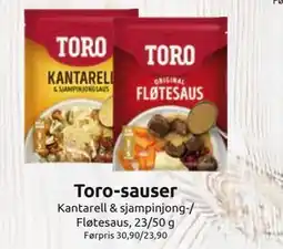 Joker Toro-sauser tilbud