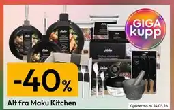 Gigaboks Alt fra Maku Kitchen tilbud