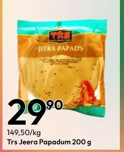 Gigaboks Trs Jeera Papadum 200 g tilbud
